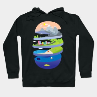 Earth Tornado Hoodie